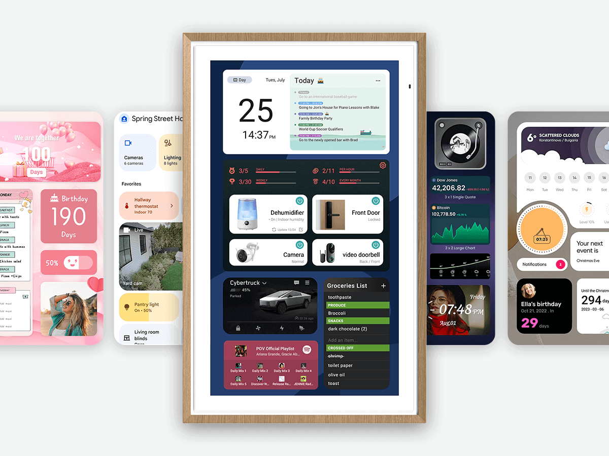 Apolosign Dual-Mode Digital Calendar: Make Family Life Easier and More Organized