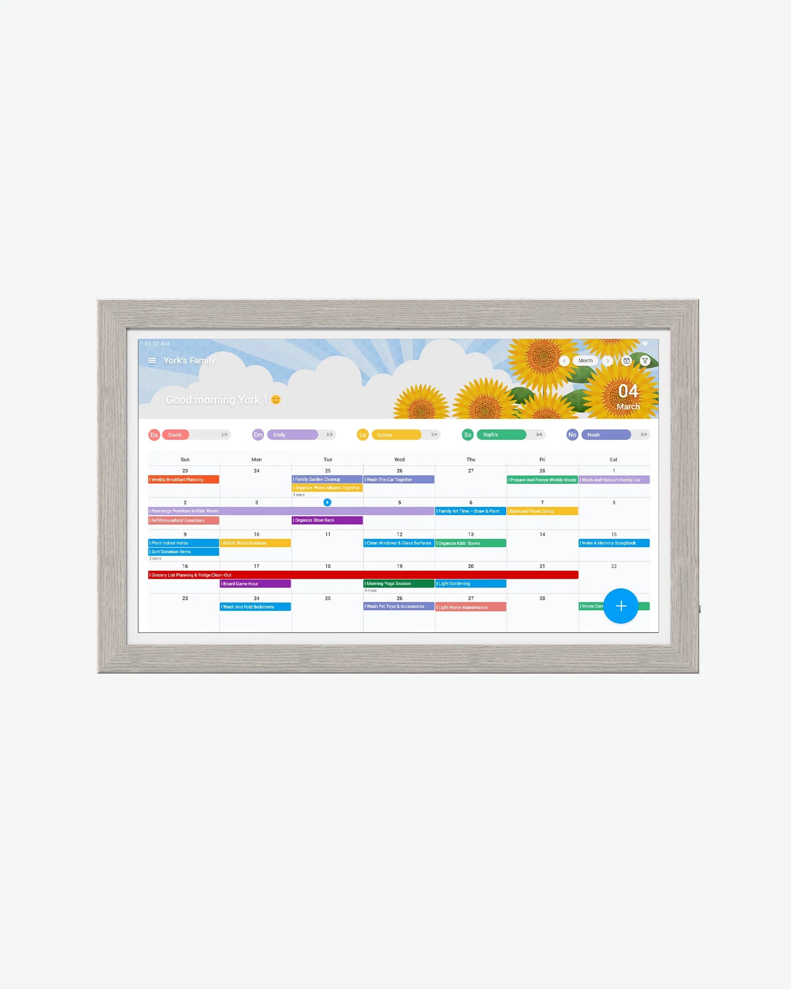 15.6" Digital Calendar