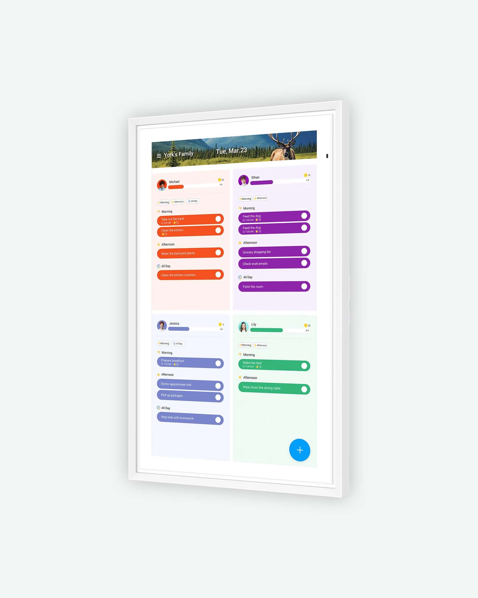 Smart Digital Calendar 21.5 inch