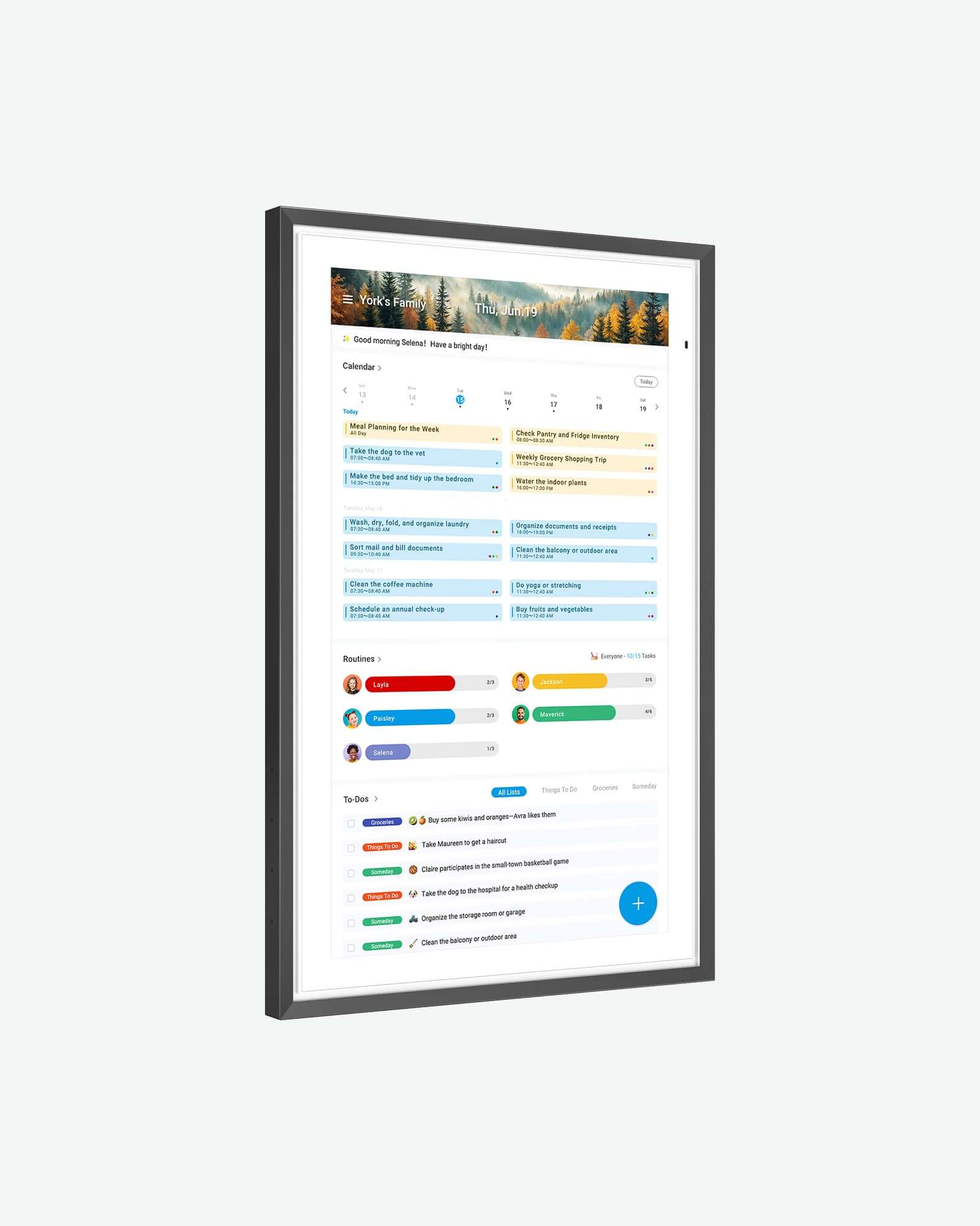 Smart Digital Calendar 21.5 inch
