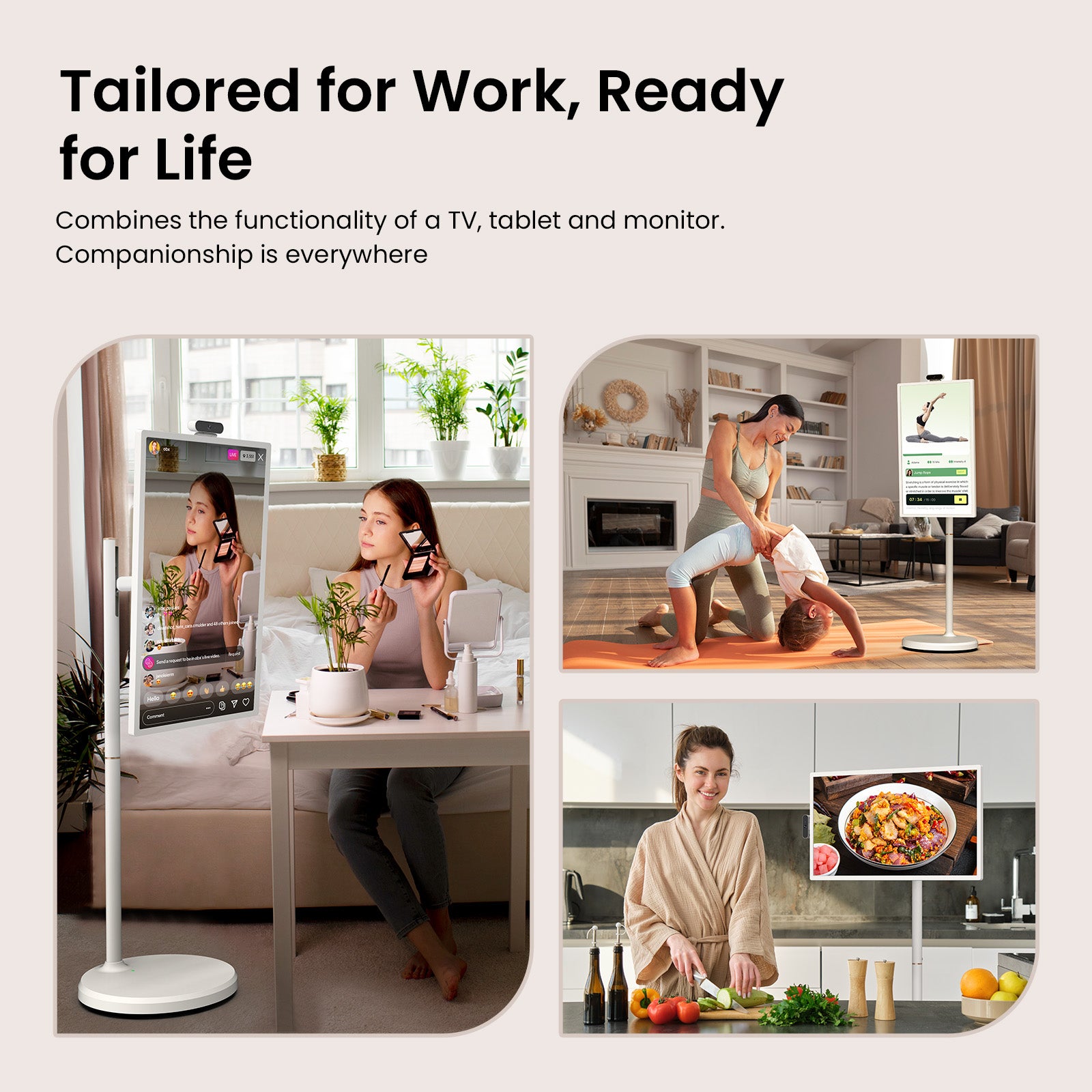 24 inch 32 inch Portable Smart TV