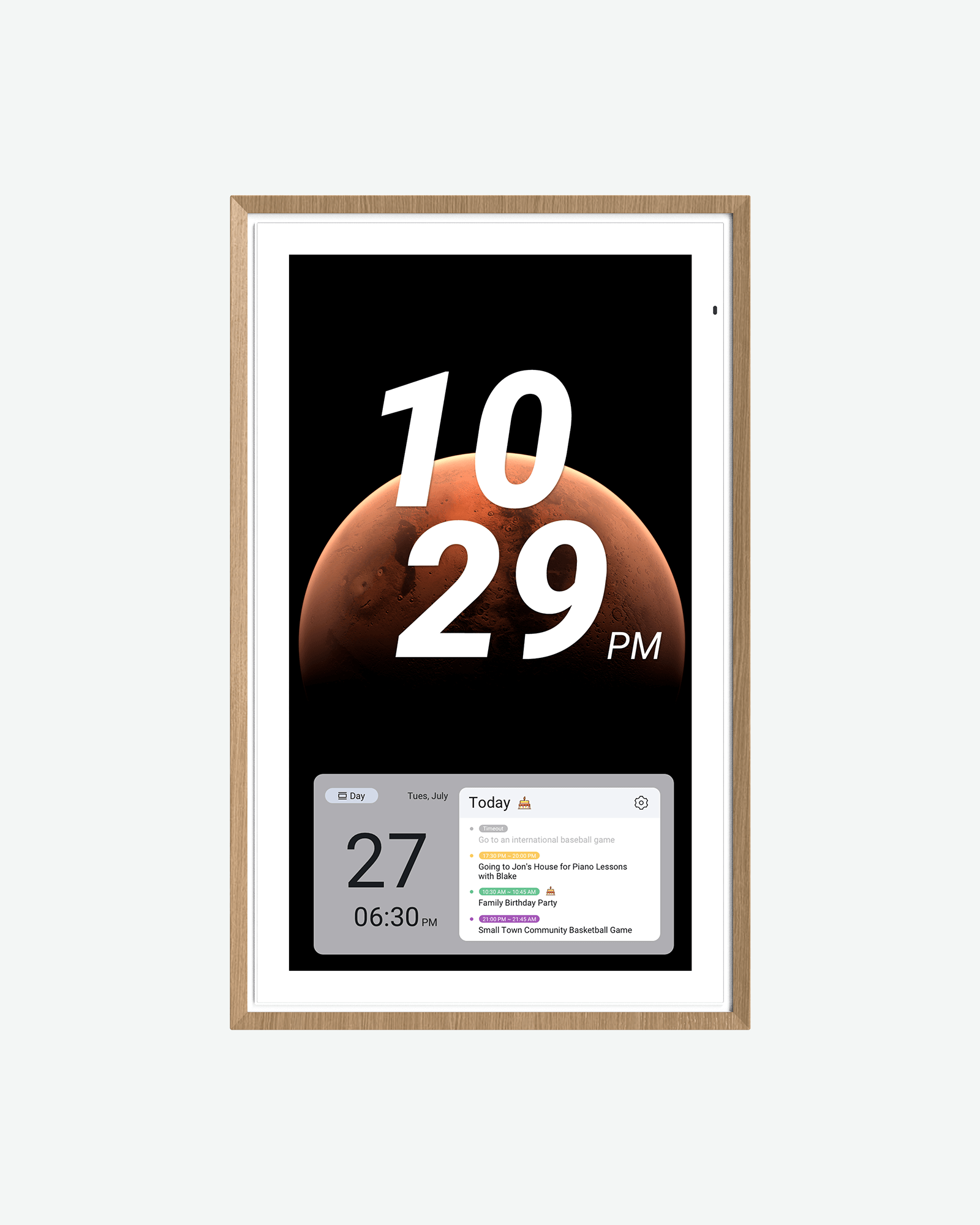 Apolosign 27" Digital Calendar, Dual Mode Smart Family Calendar