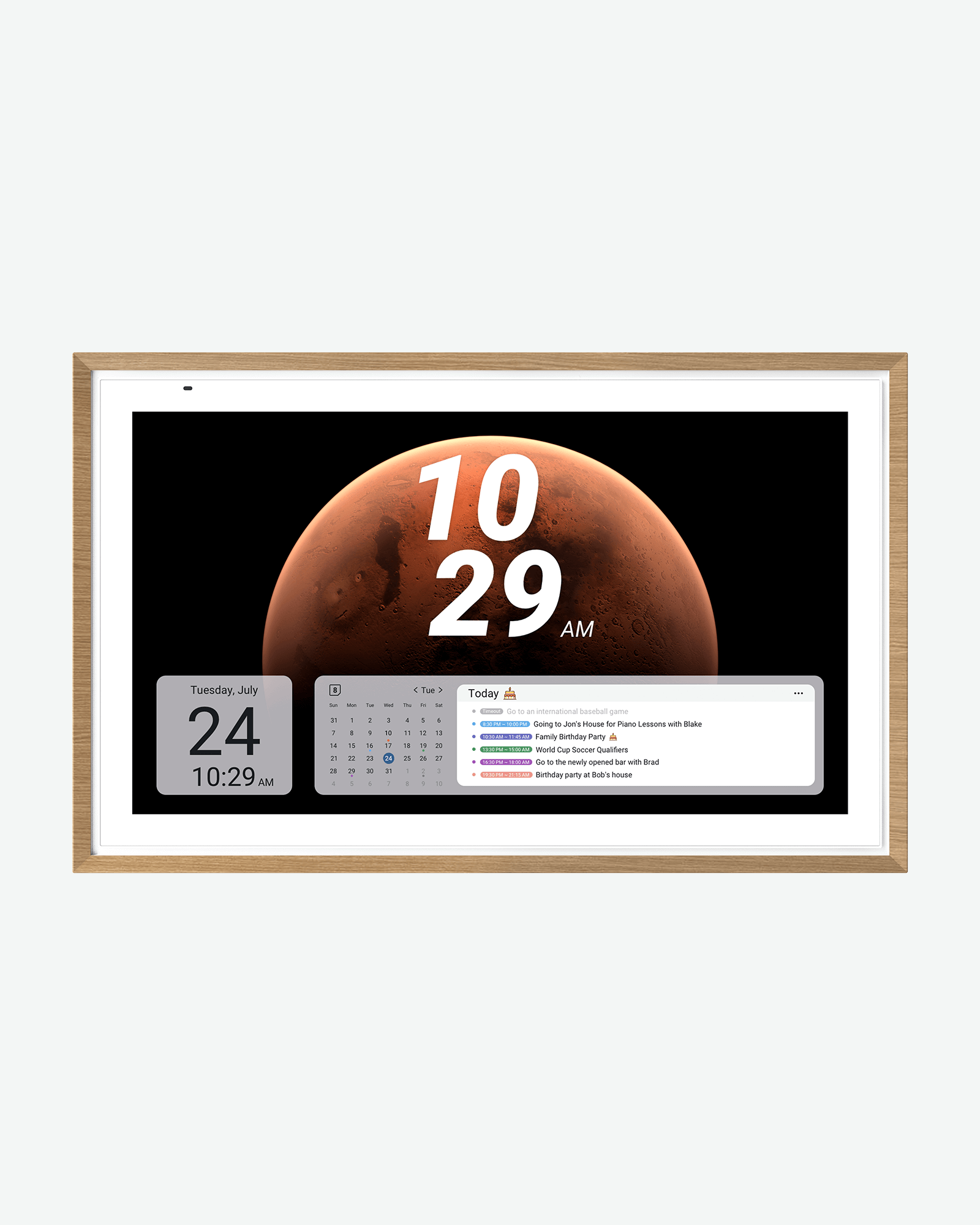 Apolosign 27" Digital Calendar, Dual Mode Smart Family Calendar