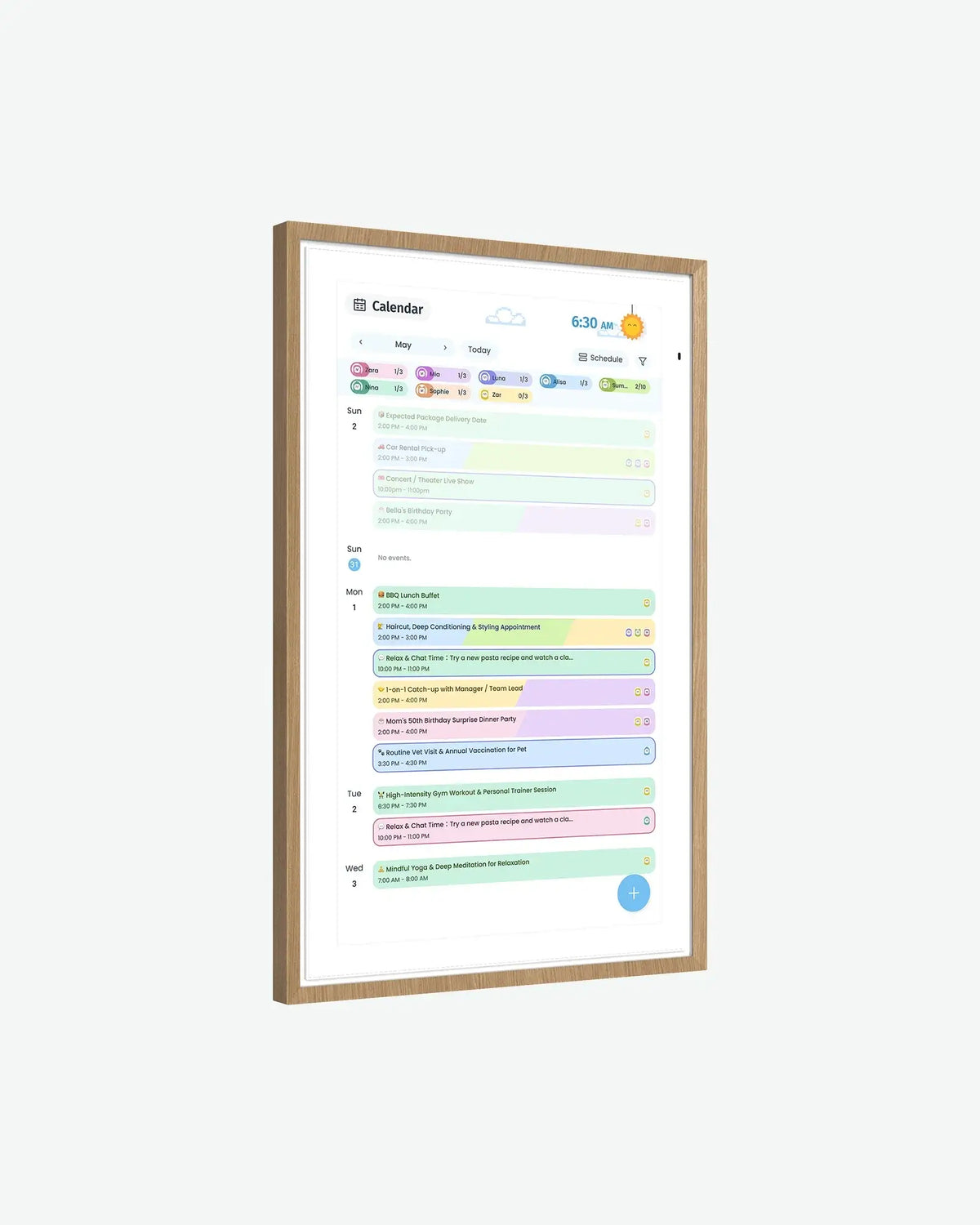 Apolosign 15.6" Digital Calendar