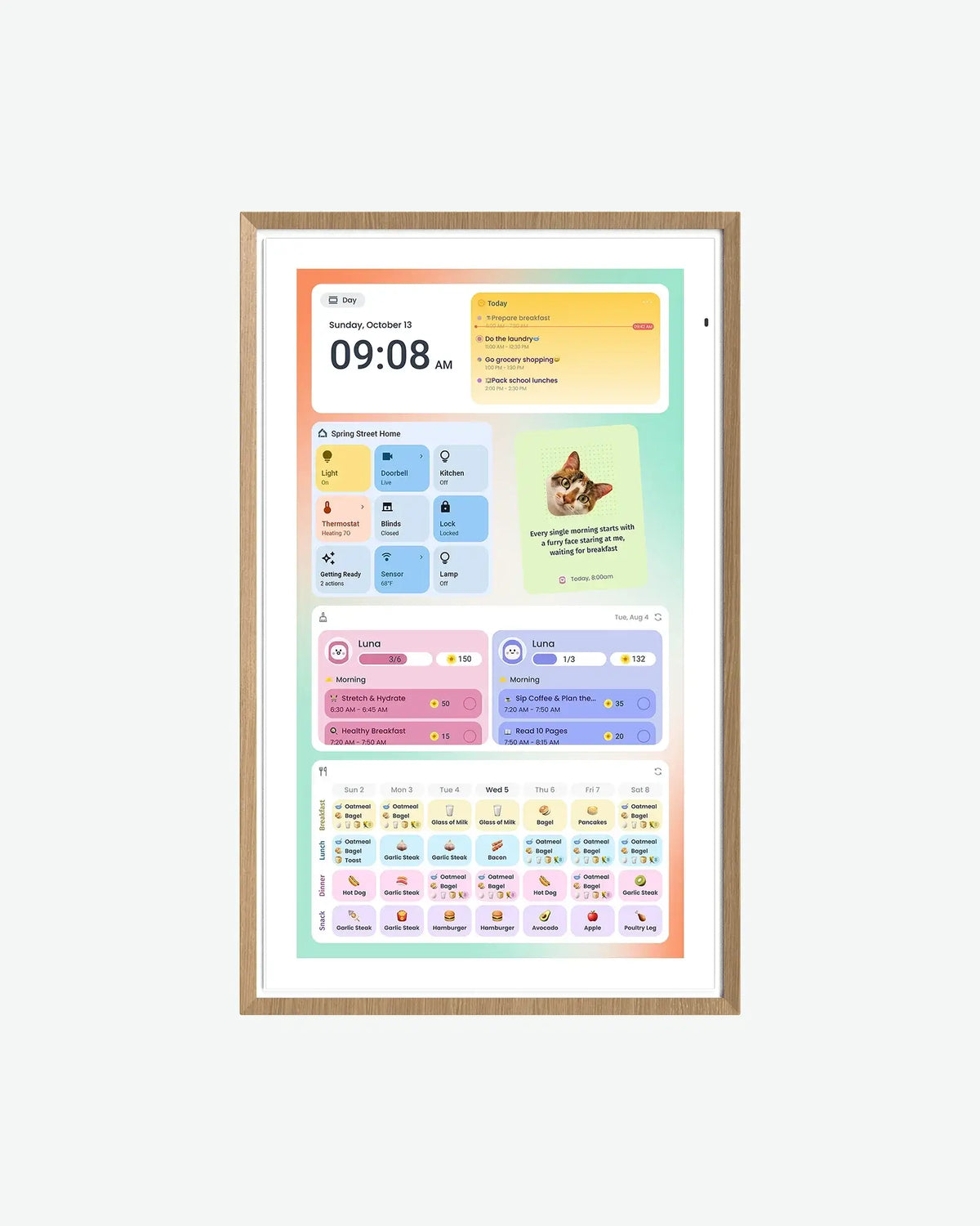 Apolosign 21.5" Digital Calendar