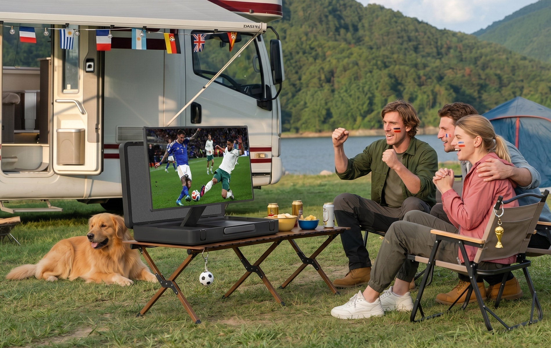 Watch the World Cup Anywhere: Why a Briefcase Portable TV Is This Summer's Outdoor Essential