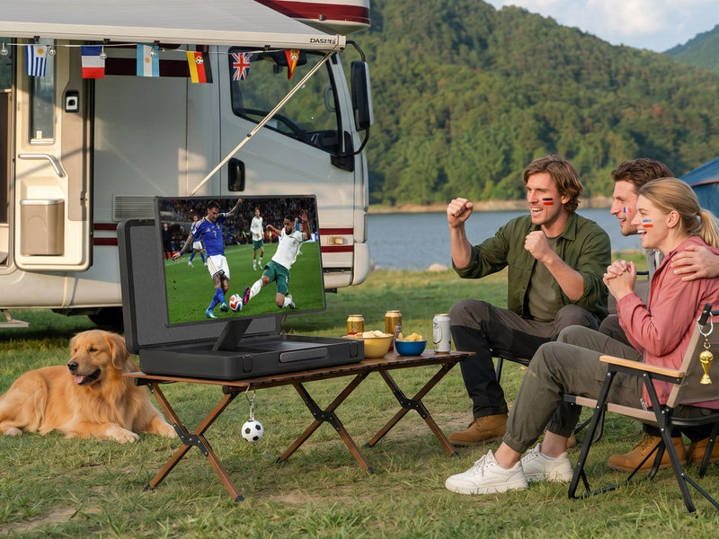 Watch the World Cup Anywhere: Why a Briefcase Portable TV Is This Summer's Outdoor Essential