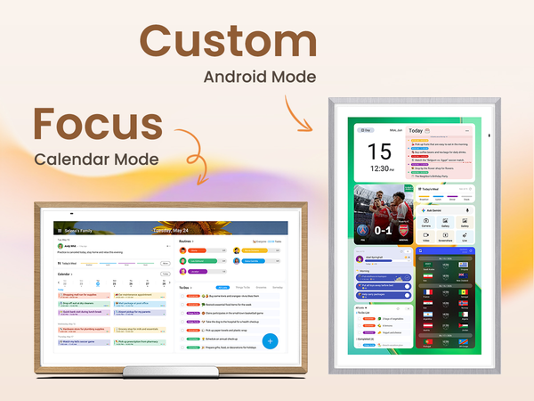 Dual-Mode Digital Calendar: How Switching Between Planner Mode and Android Mode Transforms Daily Family Life