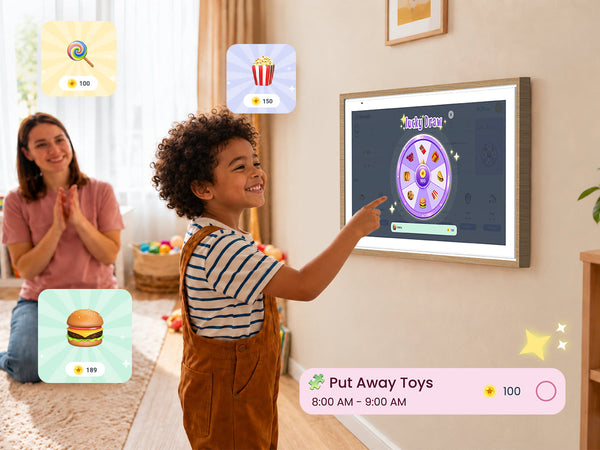 Chore Charts Kids Actually Use: Building Effective Reward Systems on a Large Digital Display