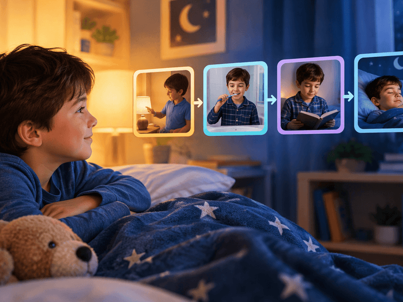 Visual Transitions for ADHD Kids: Creating a Predictable Evening Wind-Down Sequence