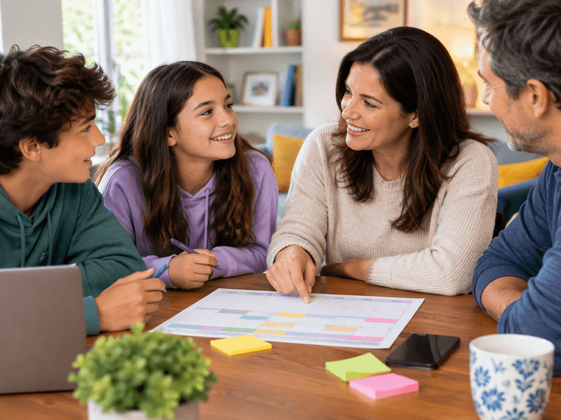 Getting Tweens and Teens to Engage in the Weekly Family Planning Ritual