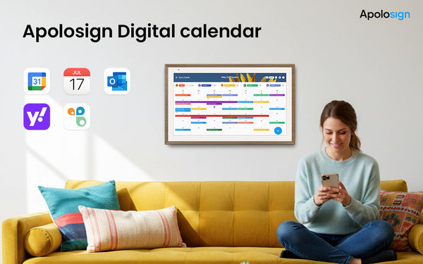 Digital Family Calendar for Spring Routine: Say Goodbye to Sticky Note Chaos