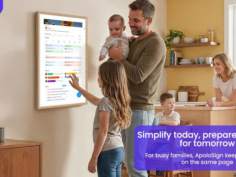 Spring Home Upgrade: How Digital Wall Calendars Help Families Stay Organized