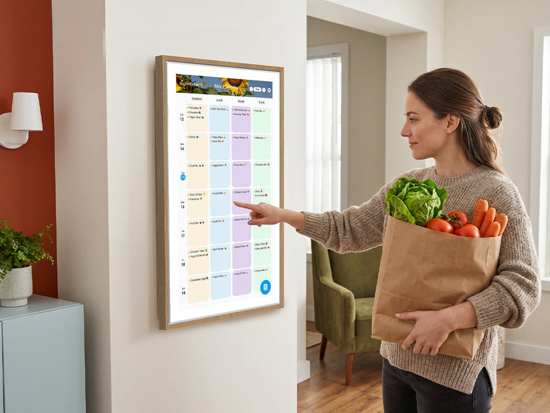 Make Everyday Family Meal Planning Easier With Apolosign Digital Calendar