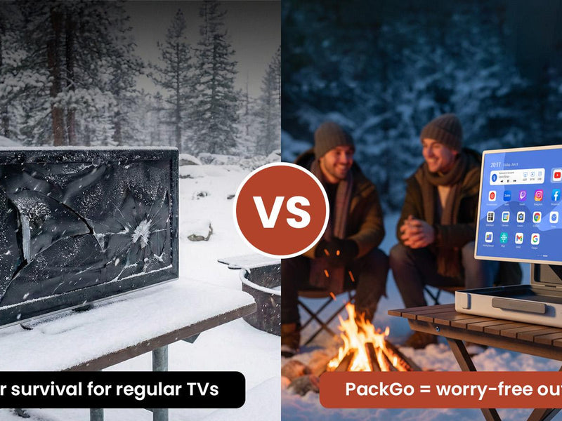 Can You Leave a TV Outside in the Cold?