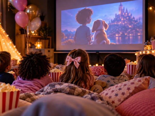 How to Plan a Kids’ Birthday Movie Night Around One Shared Film