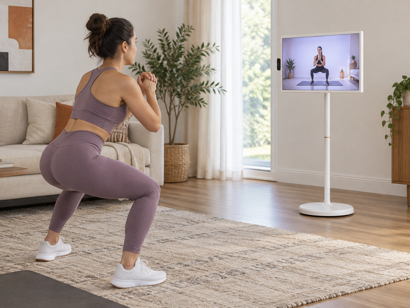 Phone, Tablet, or Portable TV for Home Workouts?
