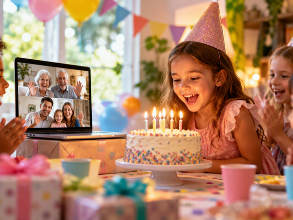 How to Include Faraway Relatives in a Child’s Birthday Without Pausing the Party