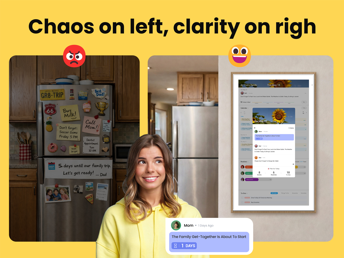 Apolosign App Launches New Message Board: Moving Family Notes from Paper to Visual Digital Stickies