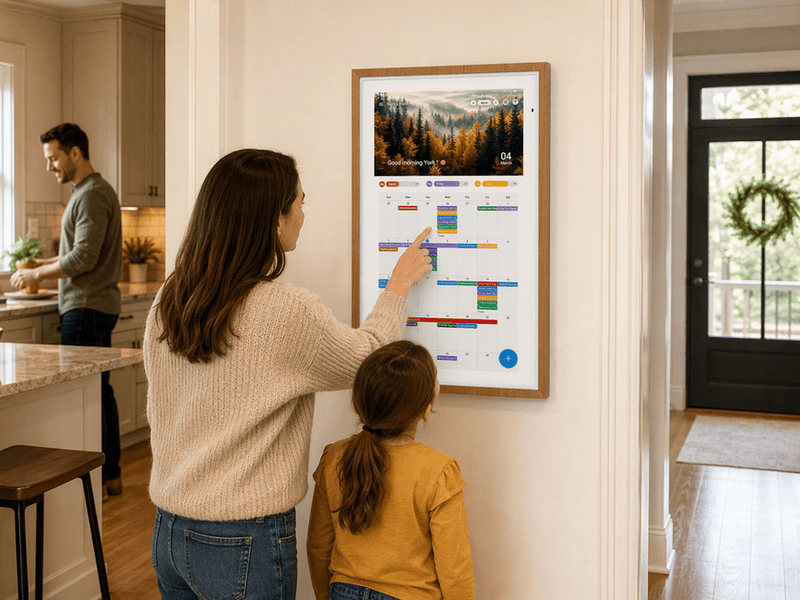 Kitchen or Entryway? How to Choose a Home for Your Family Calendar