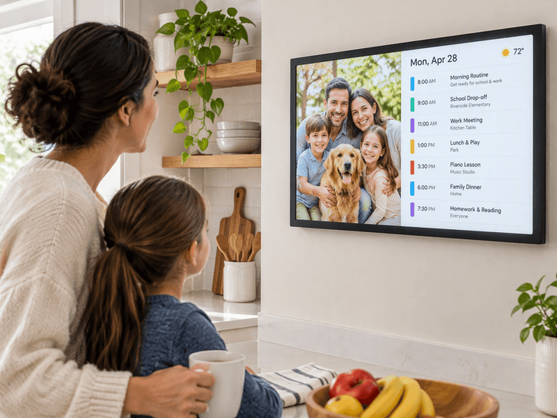 Digital Photo Frame or Smart Calendar for Photos: Which Fits Your Family?