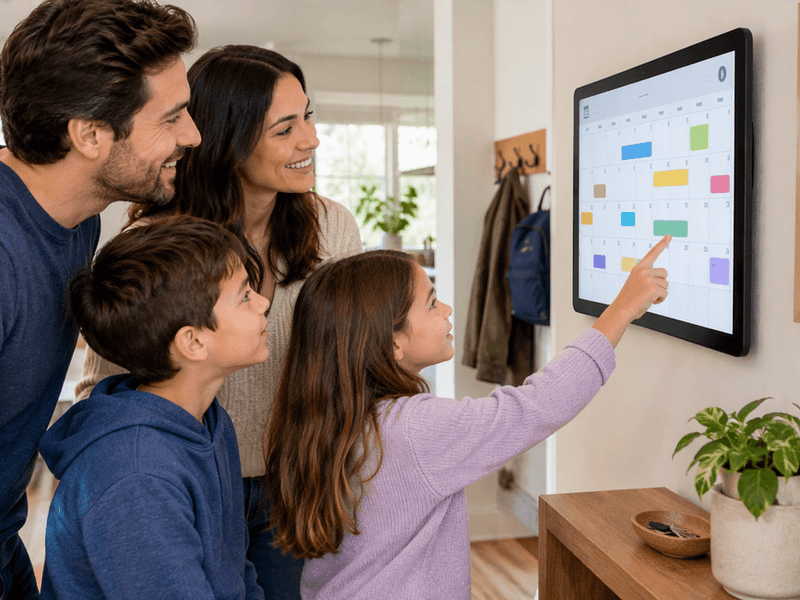 Will Your Family Use a Digital Wall Calendar? A Pre-Purchase Readiness Check