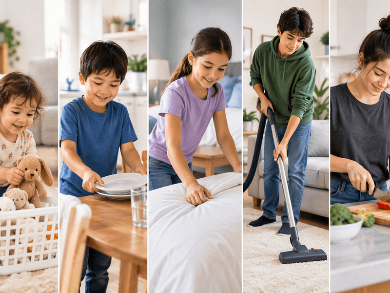 Age-Appropriate Chores for Kids: The Complete Family Guide from Ages 2 to 18