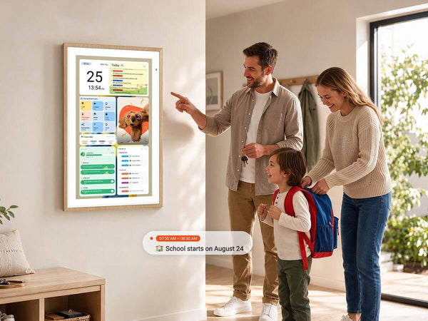 Privacy on Shared Screens: How One-Tap Photo Screensaver Protects Your Family Schedule