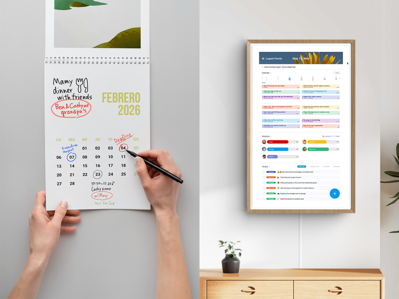 9 Essential Tips to Make Your Digital Wall Calendar the Ultimate Family Command Center