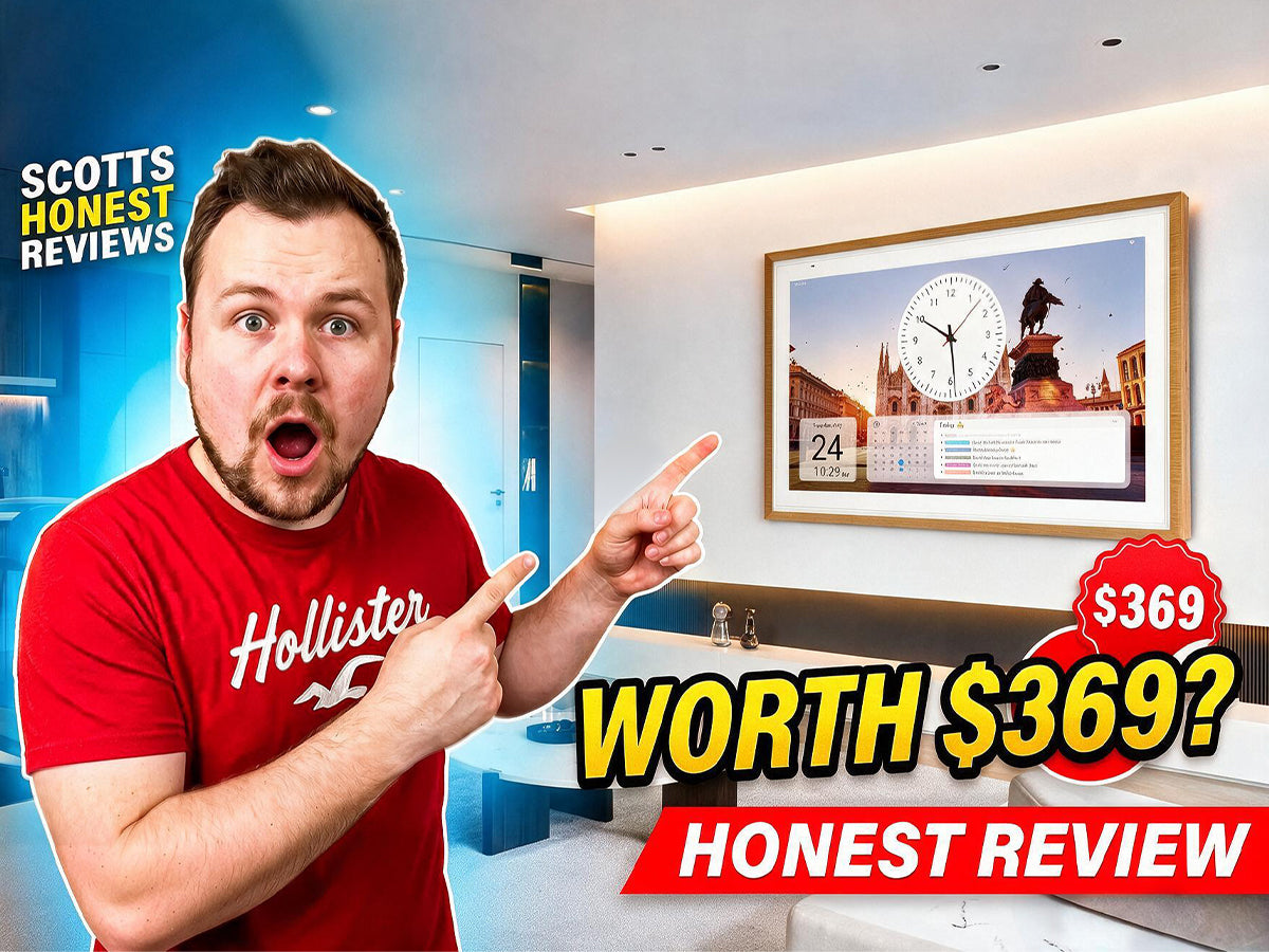@ScottsHonestReviews YouTube review of the Apolosign Digital Family Calendar, featuring a real user experience.