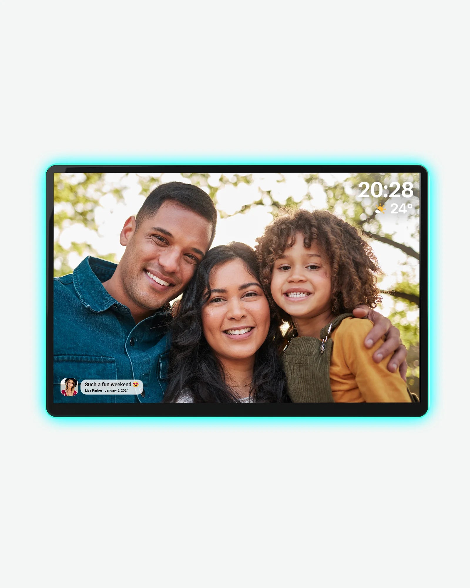 14.1-inch Neon Light Digital Photo Frame