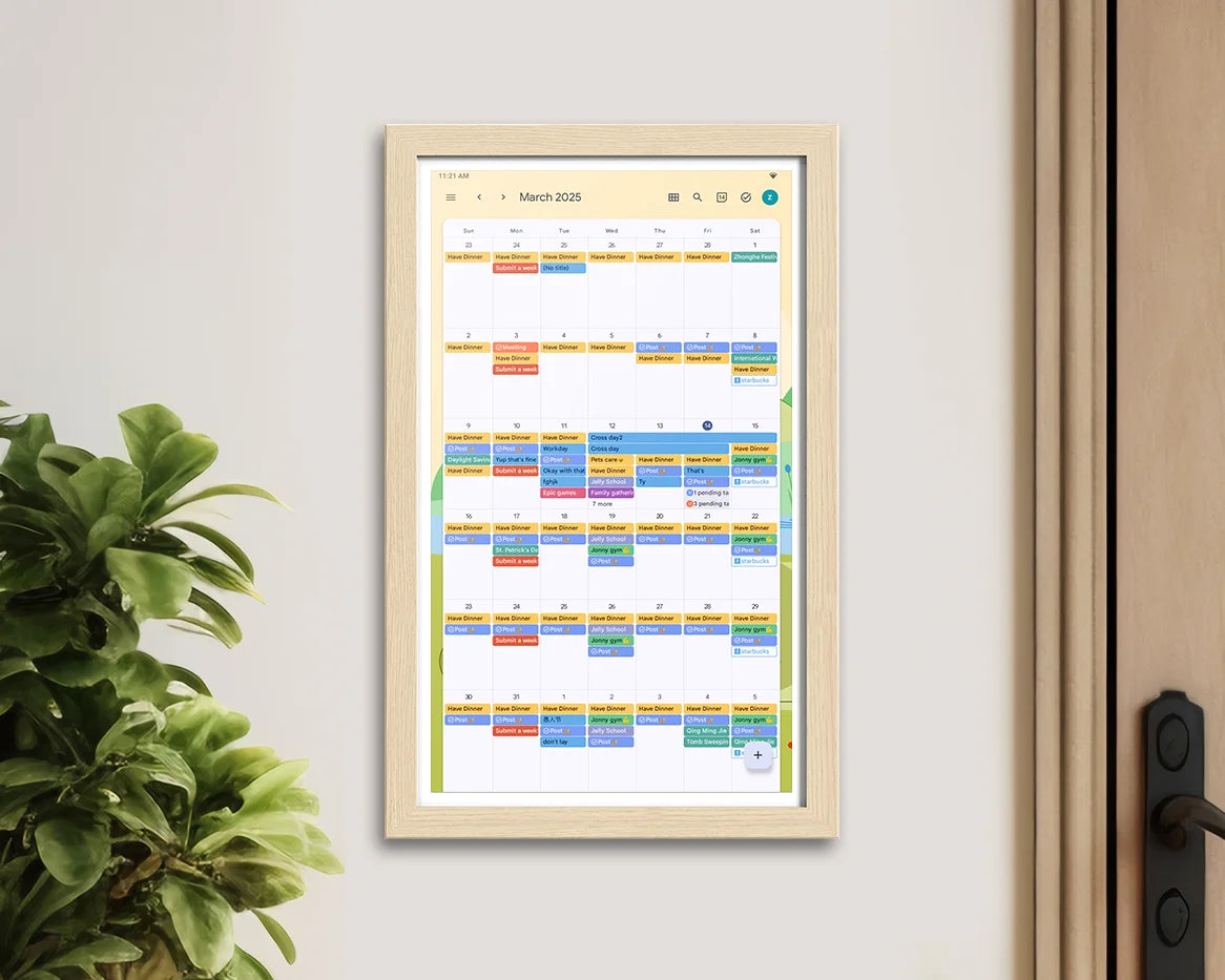 Apolosign Digital Calendar Apolosign 15.6" All-in-one Smart Family Calendar Apolosign Digital Calendar Apolosign 15.6" All-in-one Smart Family Calendar