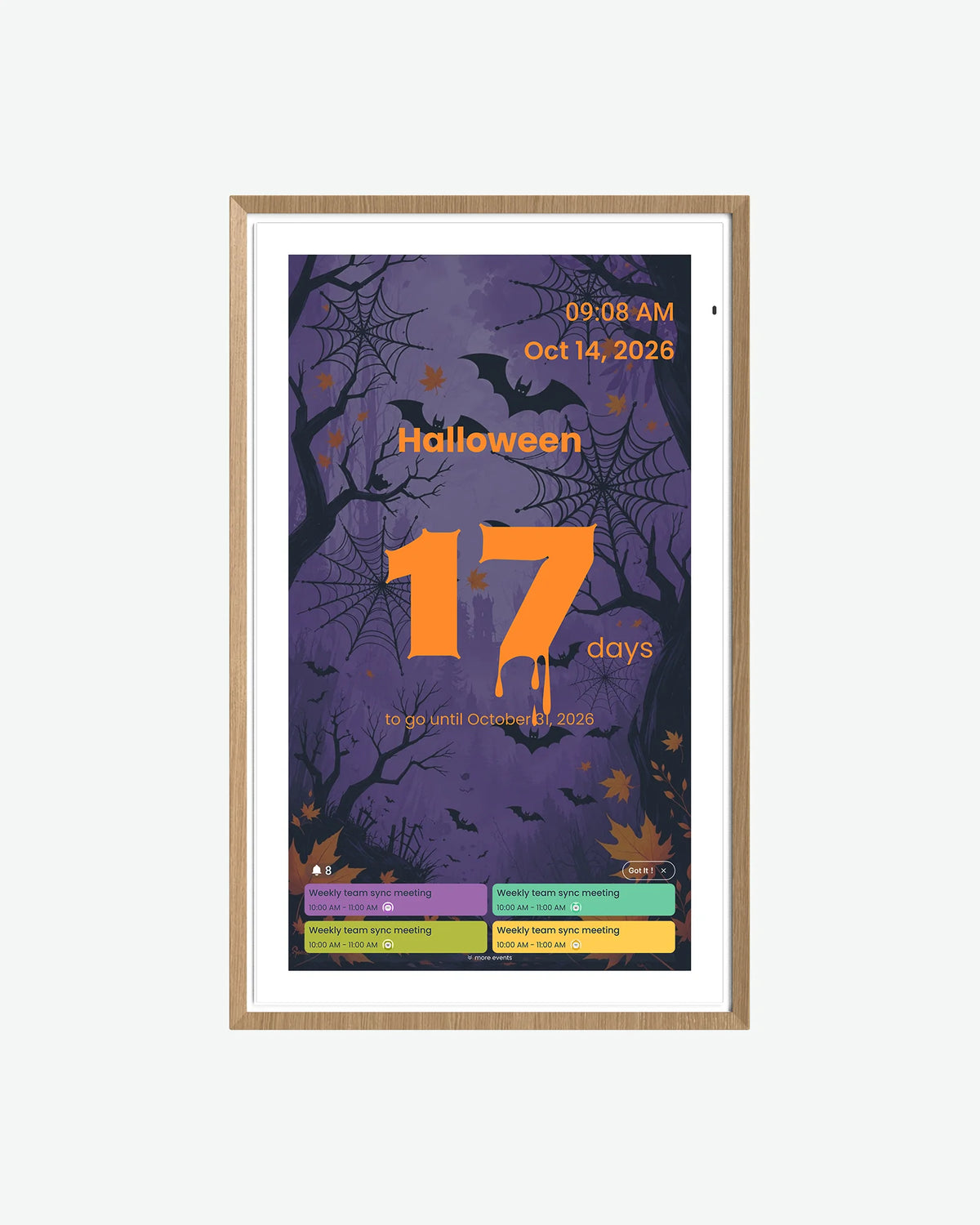 Apolosign 27" Digital Calendar