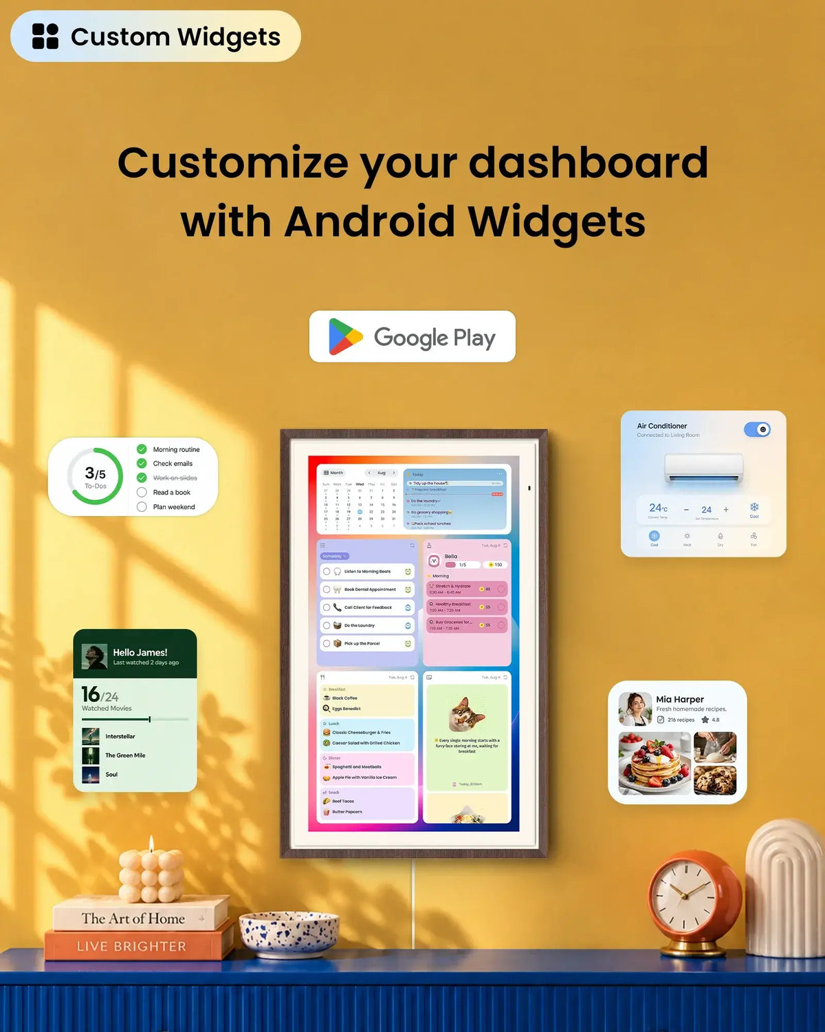 Apolosign 27" 4K Digital Calendar