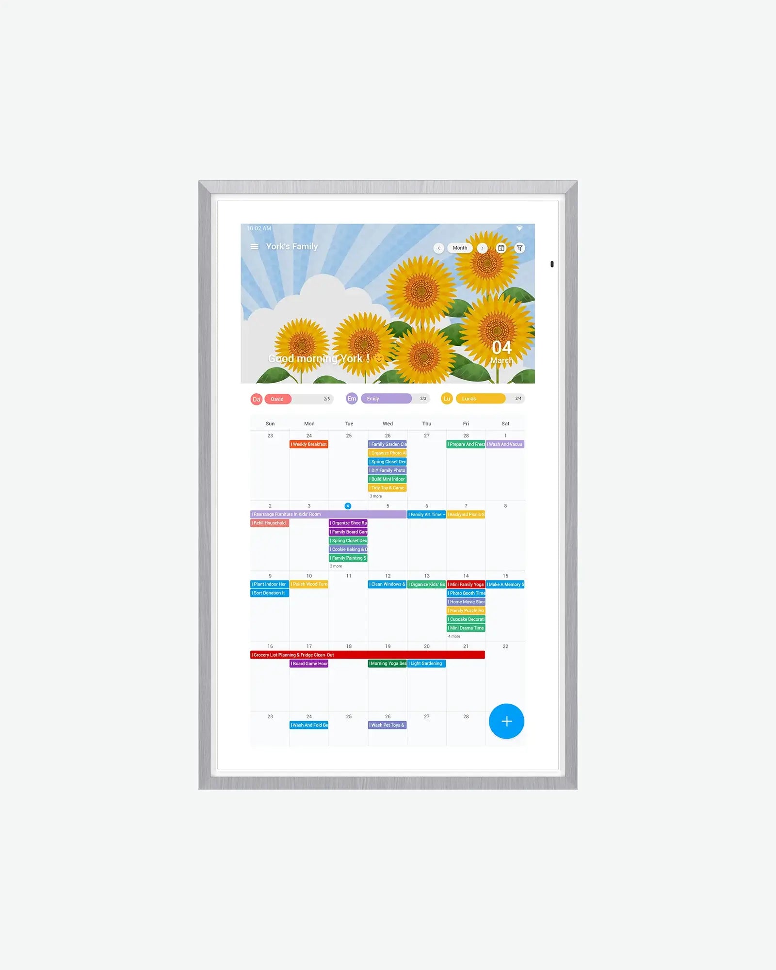 Apolosign 15.6" Digital Calendar, Dual Mode Smart Family Calendar