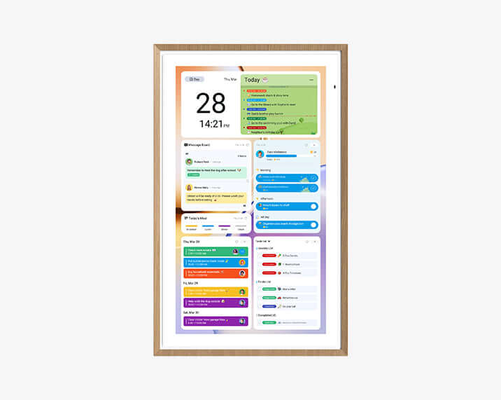 21.5" Digital Calendar