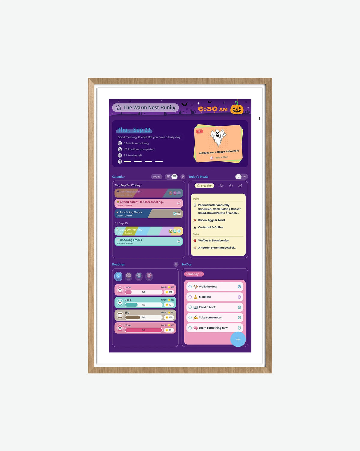Apolosign 21.5" Digital Calendar