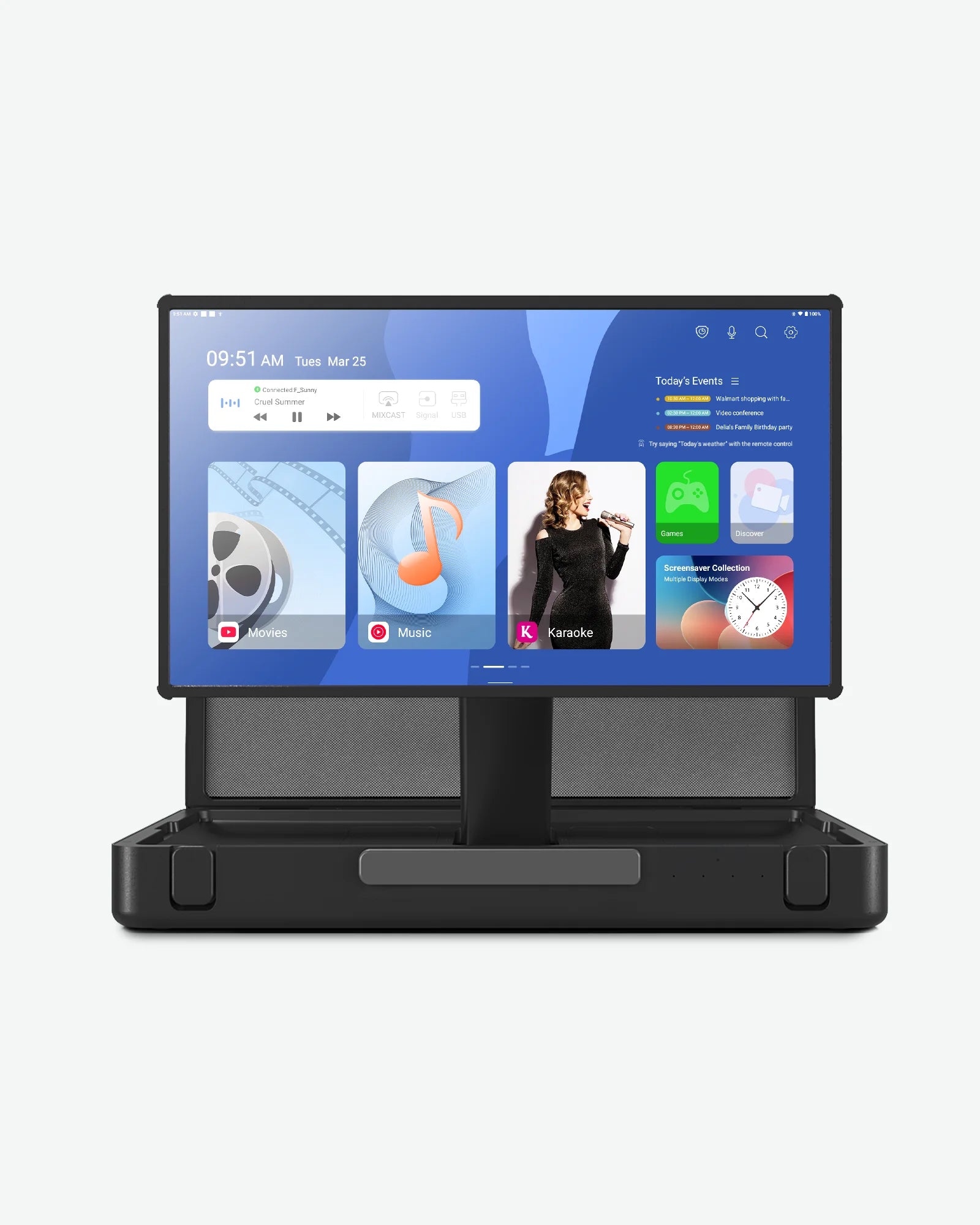 27" PackGo Briefcase Design Touch Screen TV