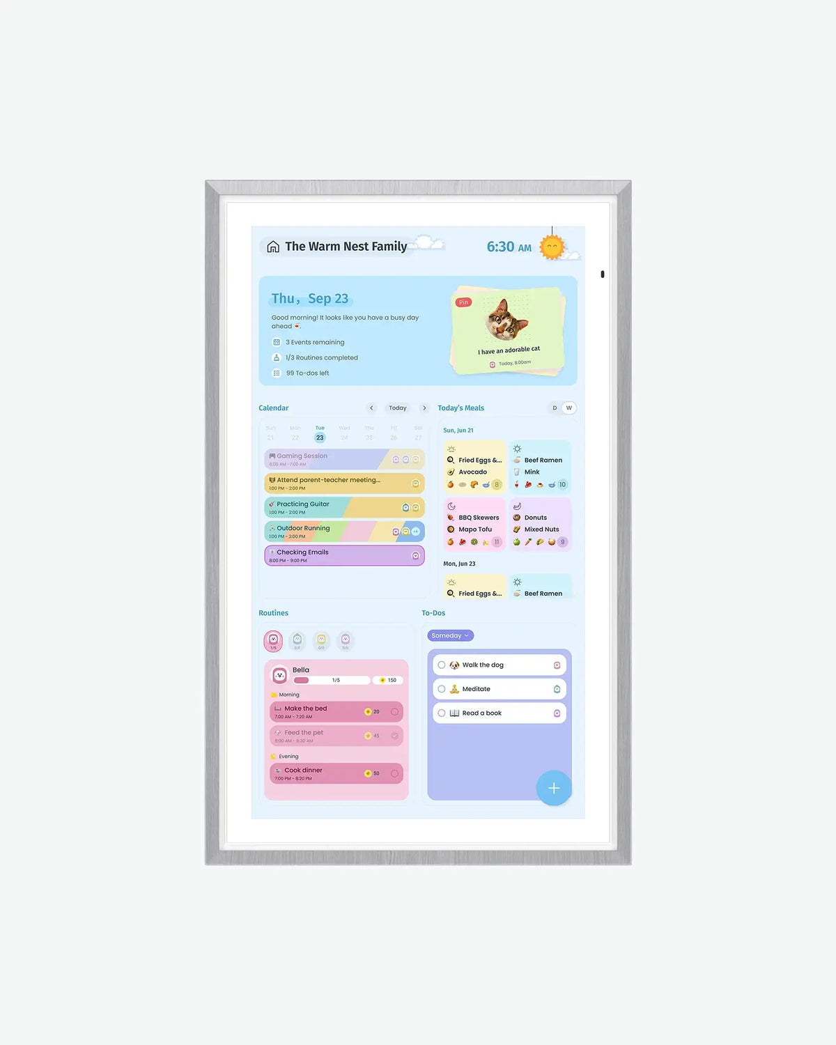 Apolosign 21.5" Digital Calendar