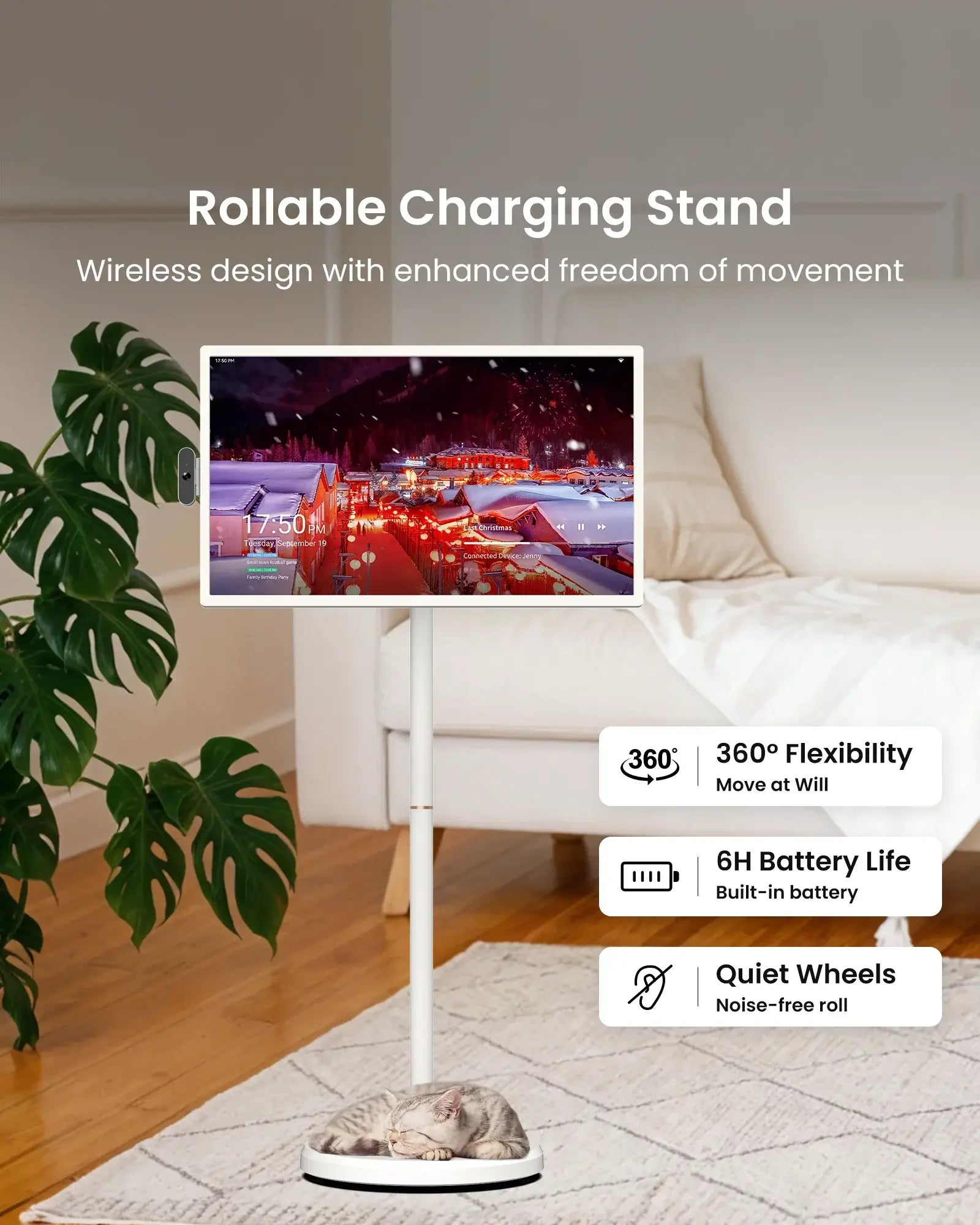 Apolosign 32" Smart Portable TV