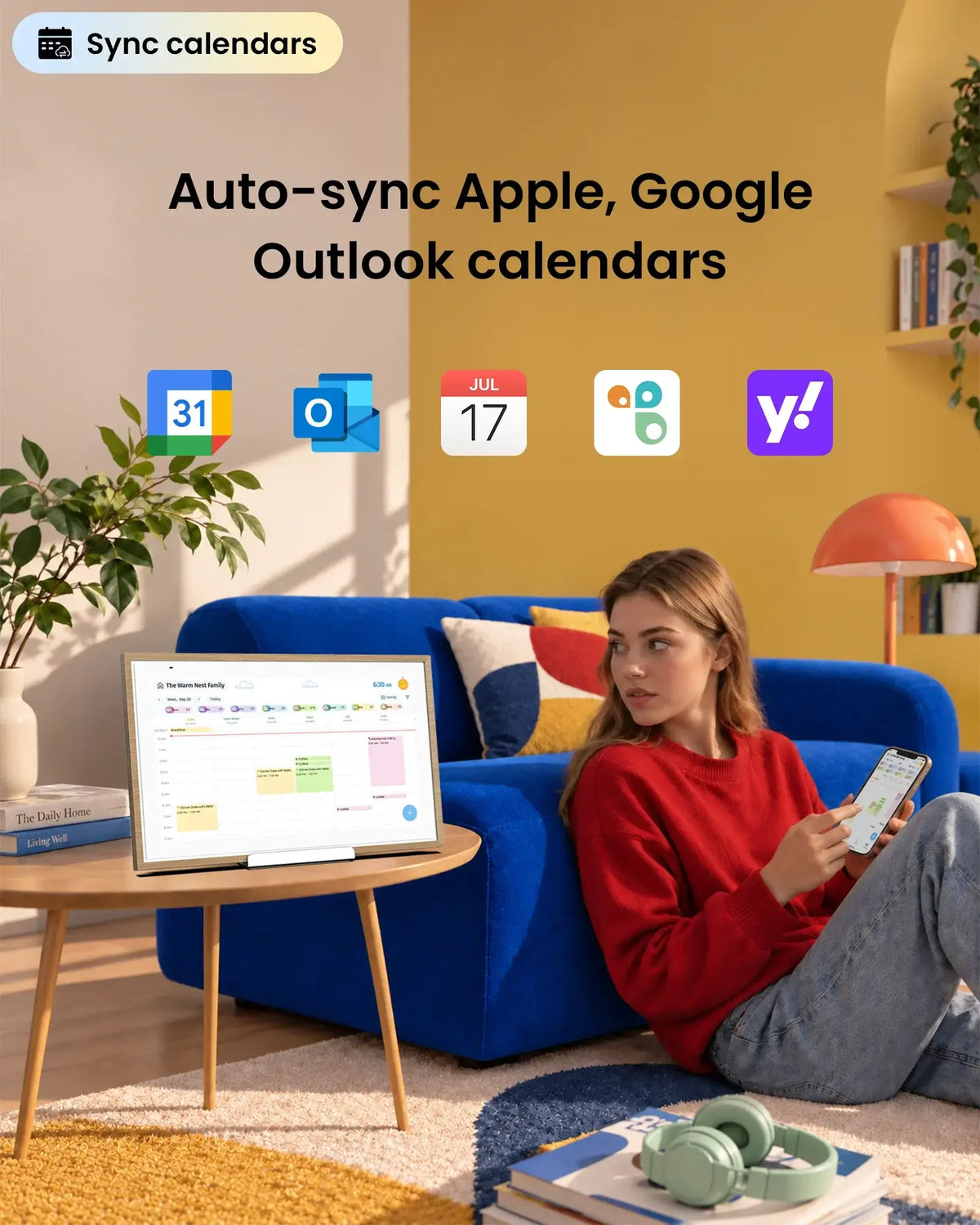 Apolosign 27" 4K Digital Calendar