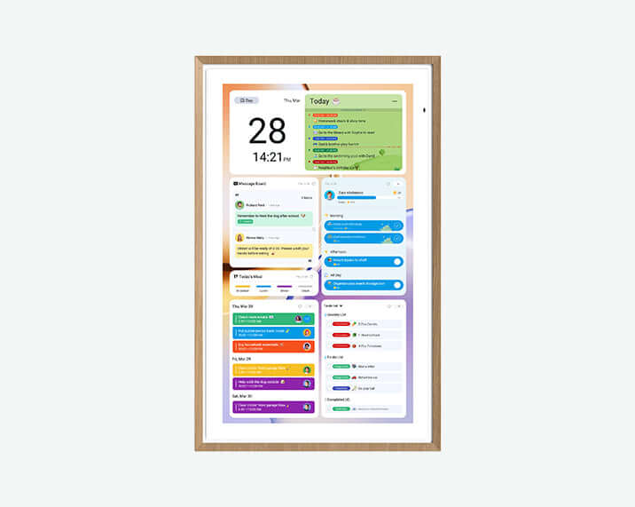 21.5" Digital Calendar