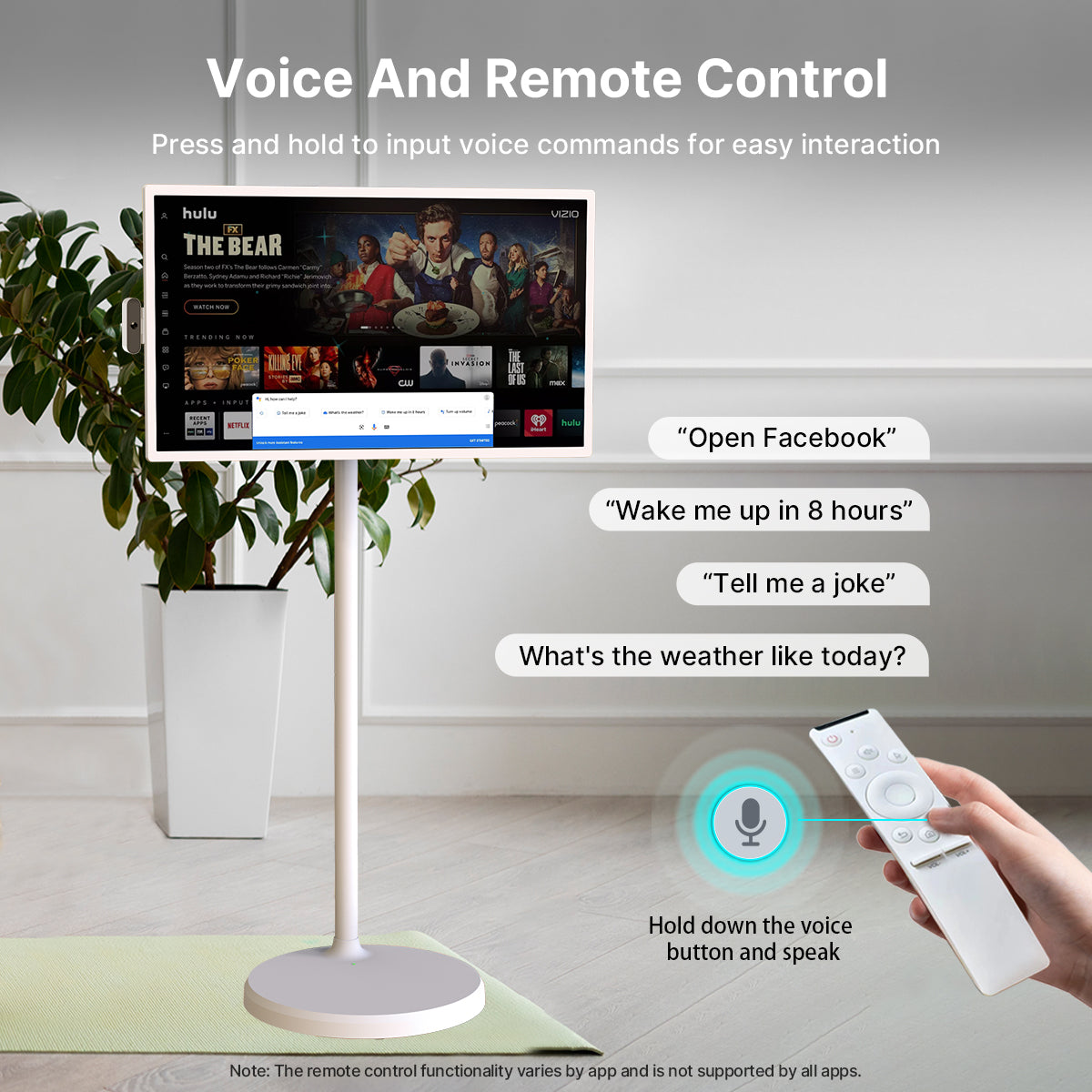 24" Portable Touch Screen Smart TV
