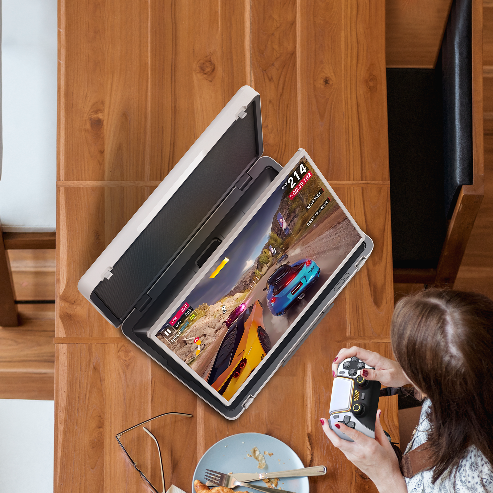 27" PackGo Briefcase Design Touch Screen TV